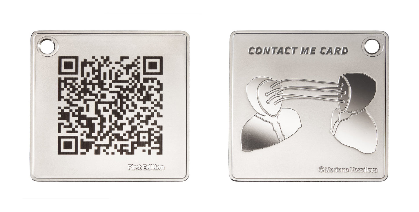 Anhänger mit QR Code