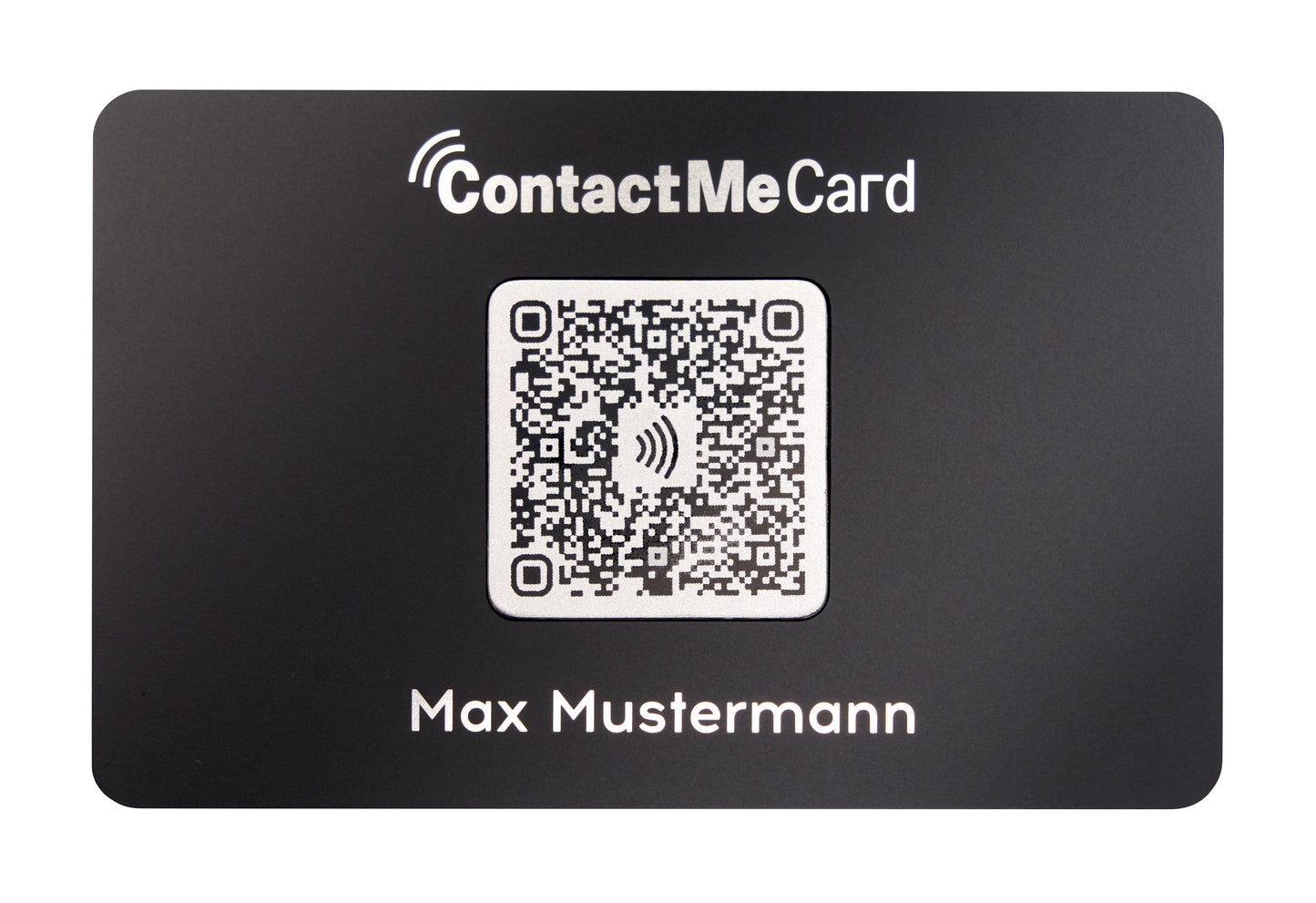 ContactMeCard - physische Karte personalisiert