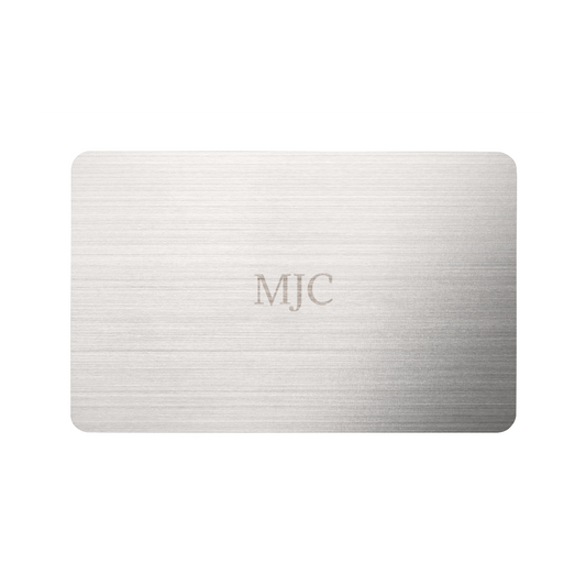 Personalized Digital Business Card - Silver Edition