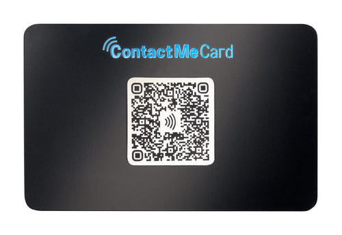 Digitale Visitenkarte mit QR Code und NFC Chip von ContactMeCard