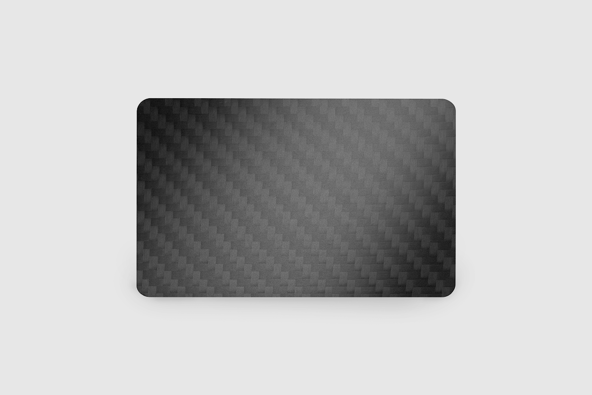 Digital Business Card - Carbon Edition