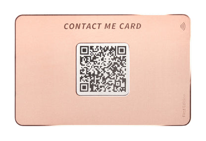 Digitale Visitenkarte: ContactMeCard Talking Heads Edition Blush